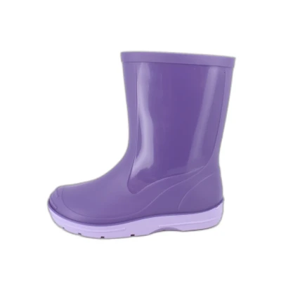 Afbeelding van Beck Basic 486 Rubberlaarzen voor kinderen, Paars.