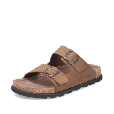 Afbeelding van Rieker Klassieke herensandalen 21190, Bruin 26, 42 EU Large