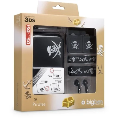 Afbeelding van Bigben Piraten Accessoirepakket Zwart 3DS + Dsi DsiXL