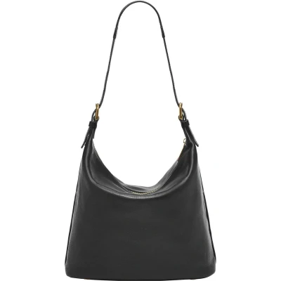 Afbeelding van FOSSIL Schoudertas Tremont Hobo Black Zwart