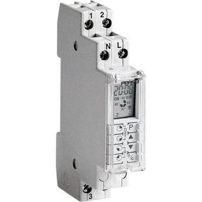 Afbeelding van Wallair 1IO1071 Schakelklok Digitaal Weekprogramma 3500 W IP40 Gangreserve