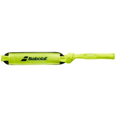 Afbeelding van Babolat Wrist Strap Polsband Yellow Geel Padel Accessoires