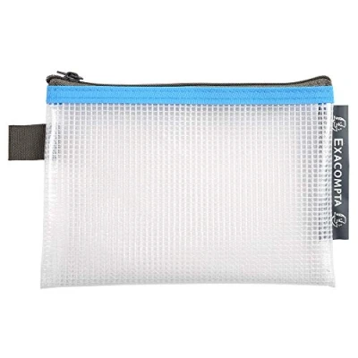 Afbeelding van Exacompta 34120E een Eva zacht plastic zipperzakje 30/10e 14,8 x 10,5 cm, willekeurige kleur