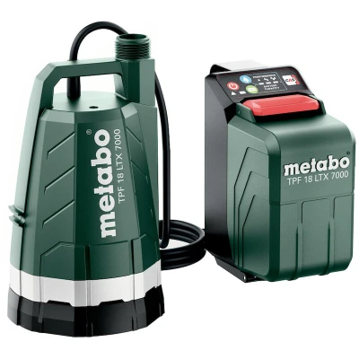 Afbeelding van Metabo TPF 18 LTX 7000  Akku 601748850 Dompelpomp 7000 l/h 9 m