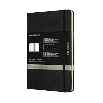 Image de Planificateur de projet Moleskine Pro Grand Format Noir