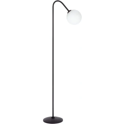 Afbeelding van Atmooz Vloerlamp Woonkamer San Gil G9 Staande Lamp Industrieel Zwart Rond Voor Eetkamer / Slaapkamer