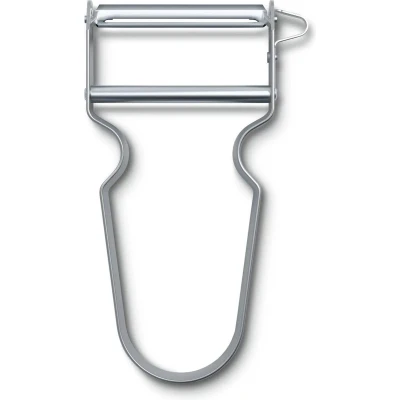 Afbeelding van Victorinox REX Peeler Iconische Dunschiller Ultra Scherp Ergonomisch Aluminium Geborsteld