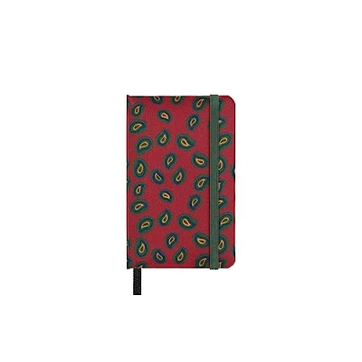 Afbeelding van Moleskine LE Zijden Collection Notitieboek XS Blanco Bordeaux (box)