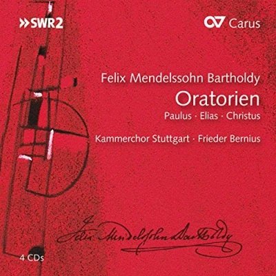 Afbeelding van Kammerchor Stuttgart Oratorios Paulus Elias Christus (4 CD)