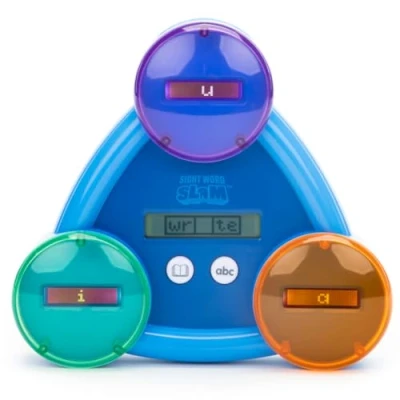 Afbeelding van Learning Resources Sight Word Slam, visuele woordspelingen, 5+, Leer meer dan 185 woorden in het Engels, 2 modi, elektronische educatieve woordspeling voor 1 speler, fonetische spellen