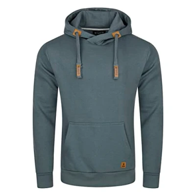 Afbeelding van riverso Niklas Sweatshirt met capuchon voor heren, Turbide Blauw