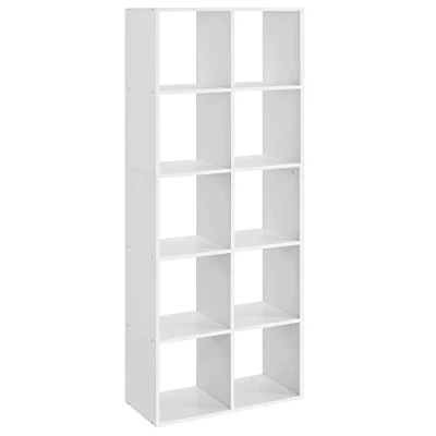 Afbeelding van Boekenplank met 10 vakken