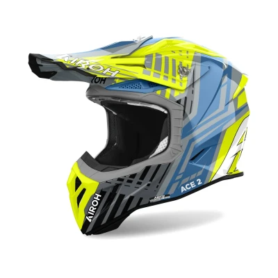Afbeelding van Airoh Aviator Ace 2 Proud Yellow Gloss XL Maat Helm