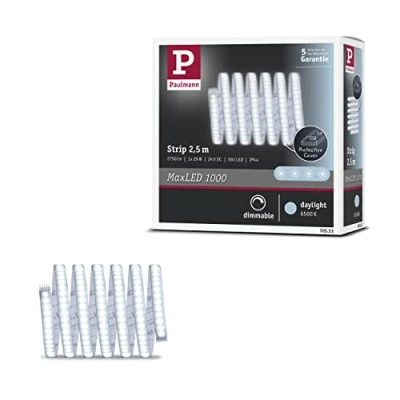 Afbeelding van Paulmann 70553 LED strip uitbreidingsset Met connector (male) 24 V 2.50 m Daglichtwit