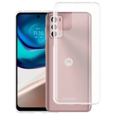 Afbeelding van Just in Case TPU Back Cover Transparant Motorola Moto G42