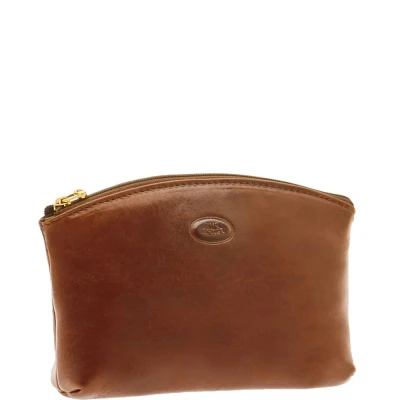 Afbeelding van The Bridge Story UOMO Kulturbeutel Leder 19 CM Toilettas, Maat: One Size, Tobacco