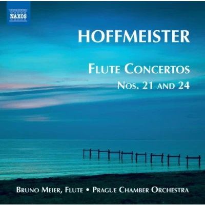 Afbeelding van Bruno Meier, Prague Chamber Orchestra Hoffmeister: Flute Concertos Nos. 21 &amp; 24 (CD)