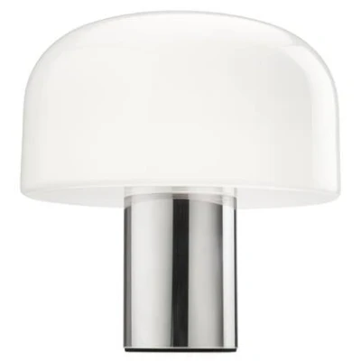 Afbeelding van Flos Bellhop Glass tafellamp LED Bright Aluminum