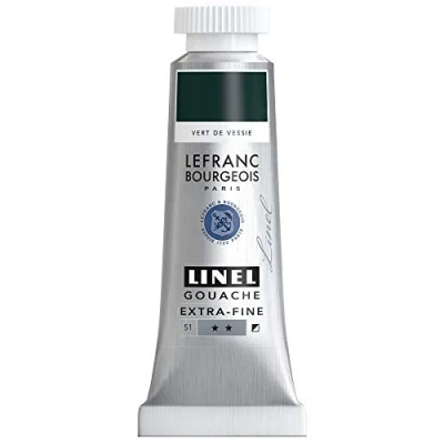 Afbeelding van Lefranc &amp; Bourgeois Linel Gouache Extra Fine Sap Green 206 14ml
