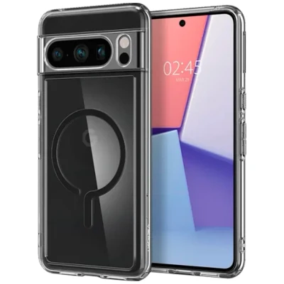 Afbeelding van Spigen Ultra Hybrid TPU Magfit Back Cover Transparant Google Pixel 8 Pro