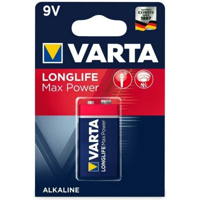 Afbeelding van Varta Battery Alkaline, Baby, C, LR14, 1.5V Longlife Max Power, Retail Blister (2 stuks)