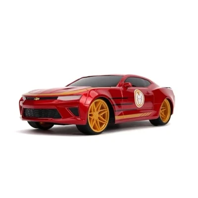 Afbeelding van JADA TOYS 253226000 Marvel Iron Man RC 2016 Chevy 1:16 auto Elektro Straatmodel Incl. batterijen