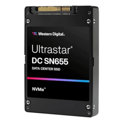 Afbeelding van Western Digital Ultrastar DC SN655 U.3 3,84 TB PCI Express 4.0 TLC 3D NAND NVMe
