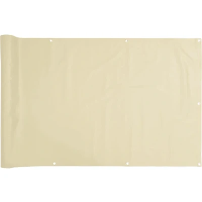Afbeelding van Tuinscherm 300x120 cm PVC crmekleurig
