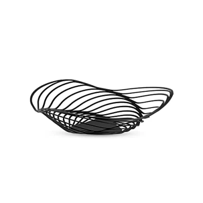 Afbeelding van ALESSI Trinity Fruitschaal 33 cm zwart