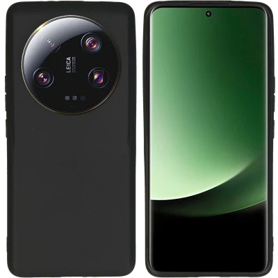 Afbeelding van iMoshion Hoesje Geschikt voor Xiaomi 13 Ultra Siliconen Color Backcover Zwart