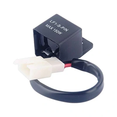 Afbeelding van Yosoo Led knipperrelais 2 polig 12 V voor auto en motorfiets