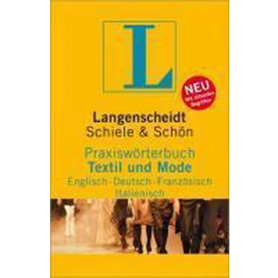 Afbeelding van Langenscheidt Praxiswörterbuch Textil und Mode
