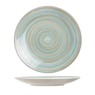 Afbeelding van Cosy &amp; Trendy Turbolino Dessertbord Ø 22 cm Blauw Set 6