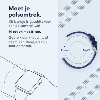 Afbeelding van imoshion Milanees vouwbandje voor de Apple Watch Series 1 t/m 9 / SE (38/40/41 mm) 10 (42 Roze
