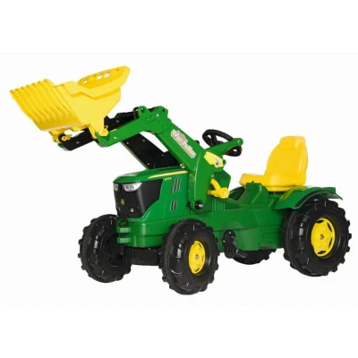 Afbeelding van Rolly Toys rollyFarmtrac John Deere 6210R traptrekker met voorlader