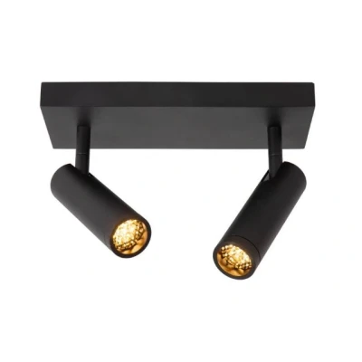 Afbeelding van Lucide GRADO Plafondspot 2xGU10 (MR11) Zwart