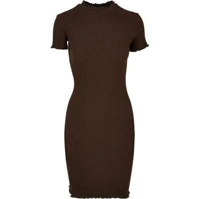 Afbeelding van Urban Classics Etuijurk, Dames, Maat: XS, Brown