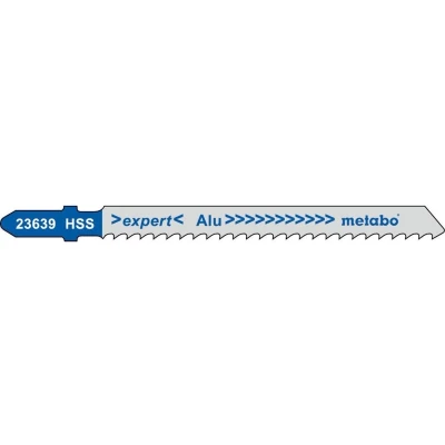 Afbeelding van Metabo HSS decoupeerzaagbladen aluminium 5 st. 74/3,0 mm