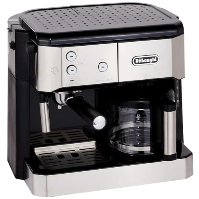 Image de Combiné expresso cafetière Delonghi BCO 421.S 1750 W Noir et Argent