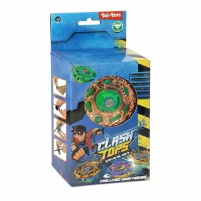 Afbeelding van Toi Toys Metalen Tol Gyro Battle met Afschieter