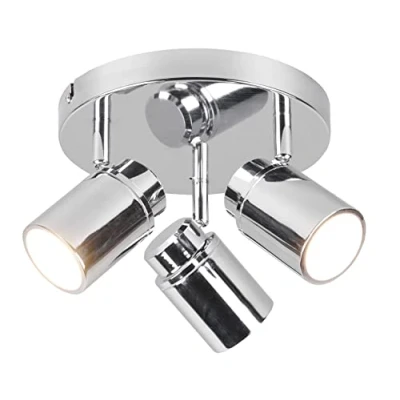 Afbeelding van Trio Leuchten Spot, Angelo 3xGU10, Chroom , Ø:20,0cm, IP44