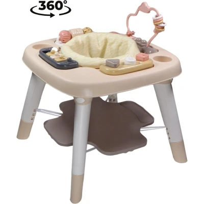 Afbeelding van Tryco Zebra Beige 3 in 1 Activiteitentafel TR 927075