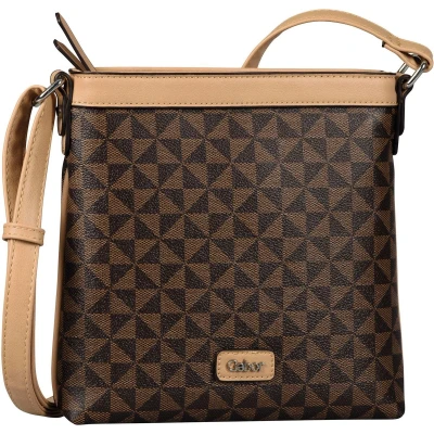 Afbeelding van Gabor Schoudertas Barina Cross Bag Mixed Brown Bruine Veelkleurig