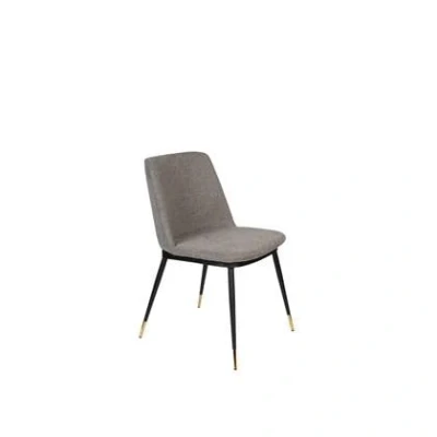 Afbeelding van Feliz Lifestyle Lionel Eetkamerstoelen Lichtgrijs Set van 2