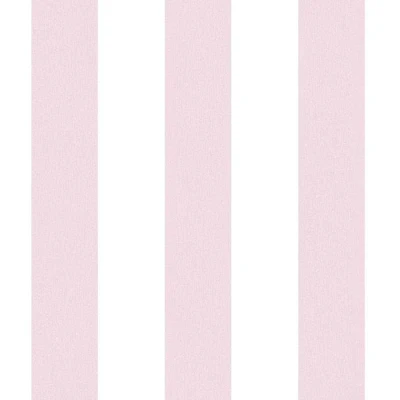 Afbeelding van STREPEN BEHANG Kinderkamer roze wit A.S. Création Little Love