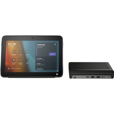 Image de Kit de base G9+ HP Mini IP Conference PC MTR avec TC10 Poly