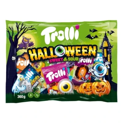 Afbeelding van Trolli Halloween Sweet &amp; Sour 1 zak x 19 stuks
