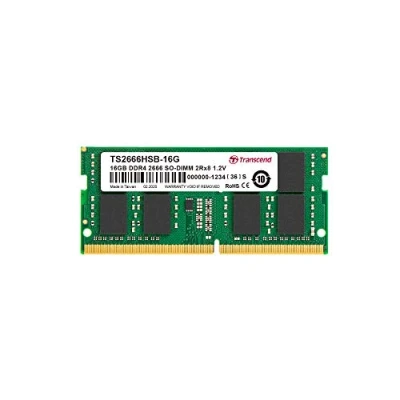 Afbeelding van Transcend DDR4 16 GB (2 x 8GB, 2666 MHz, RAM, SO DIMM), RAM