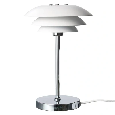 Afbeelding van DYBERG LARSEN DL20 tafellamp metaal wit