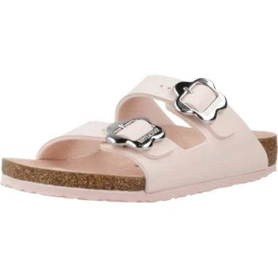 Afbeelding van Birkenstock Arizona Muiltjes voor kinderen, Maat: 36, Light rose Hoogwaardig imitatieleer